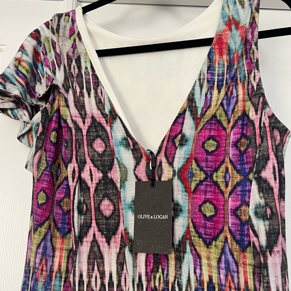 Brand new Boho dress! Perfect for vacation, party, summer outting size L - Picture 7 of 11
